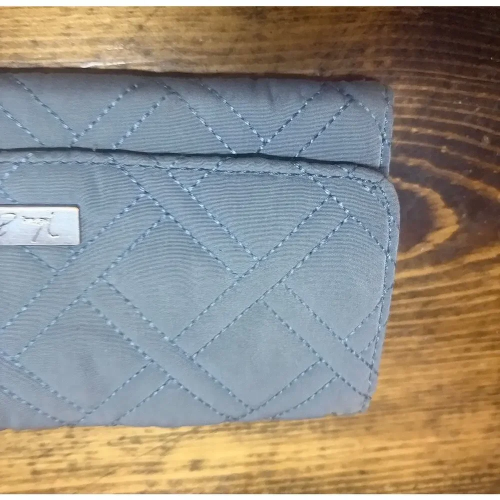 Vera Bradley Gray Wallet - Picture 3 of 7